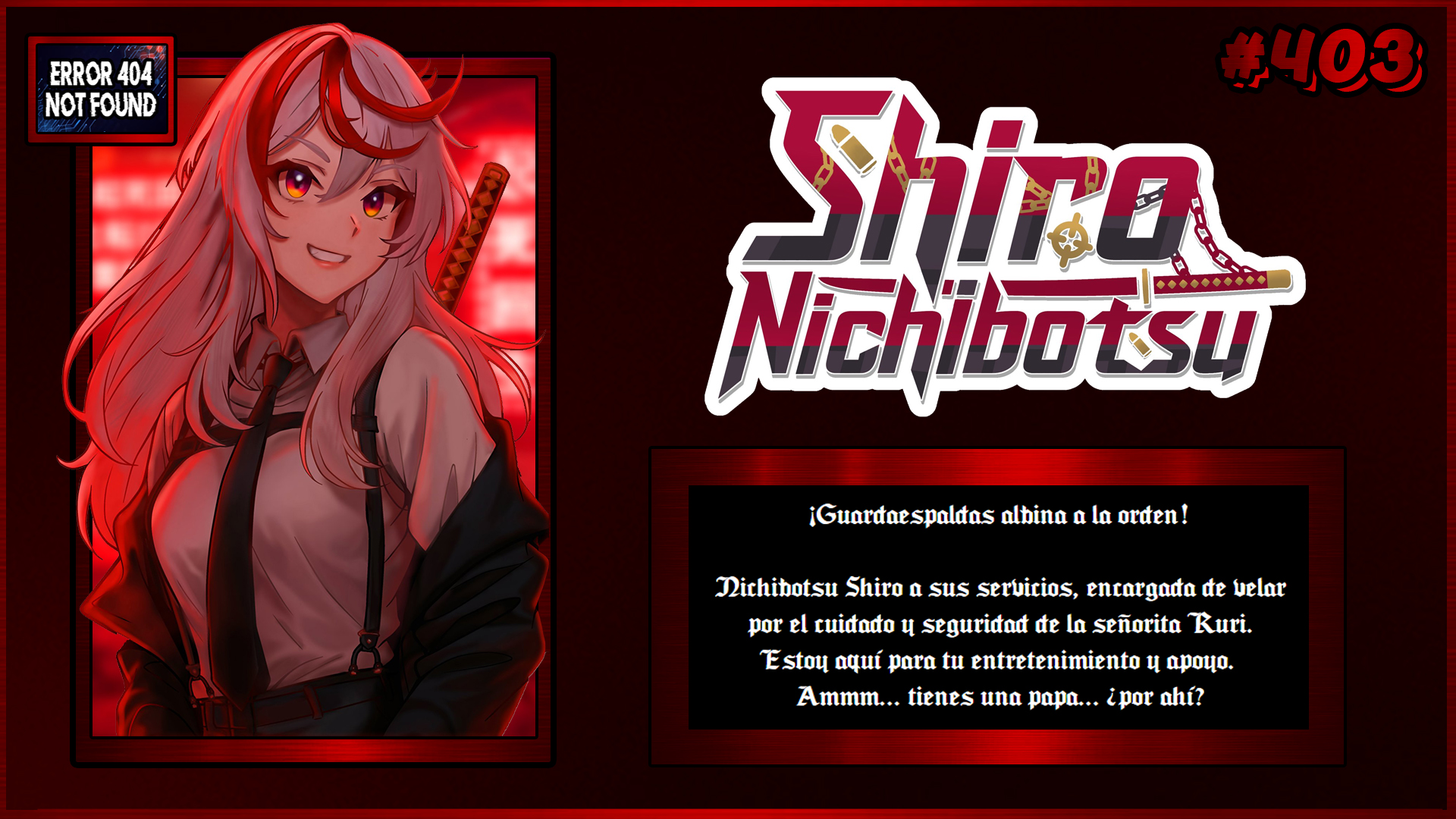 VTuber 403